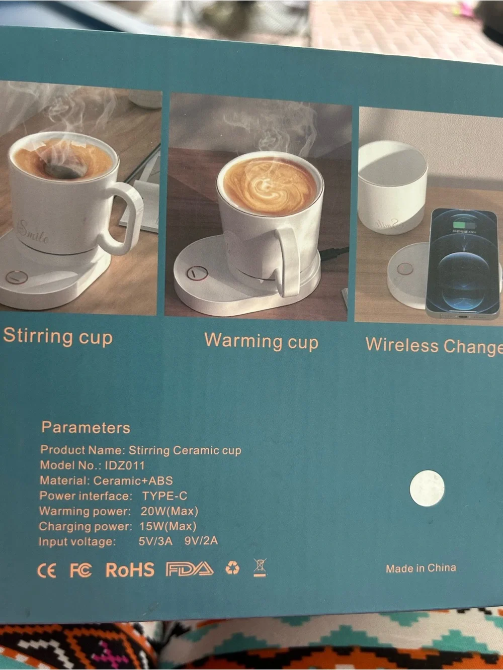 N/A self stirring